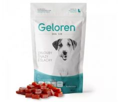 Geloren dog S-M kĺbová výživa pre malých psov 180g 60 ks