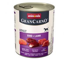 Animonda GRANCARNO dog adult hovädzie a jahňa konzerva 400g