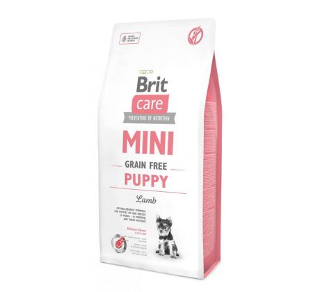 BRIT Care MINI Grain free Puppy Lamb 7kg