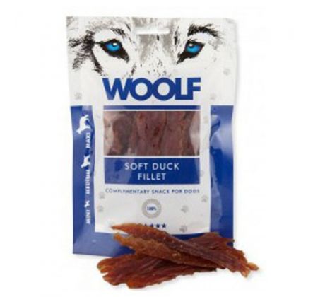 Woolf Dog Duck Jerky Soft Fillet 100 g