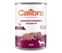 Calibra dog Adult Divina s brusnicami 400 g