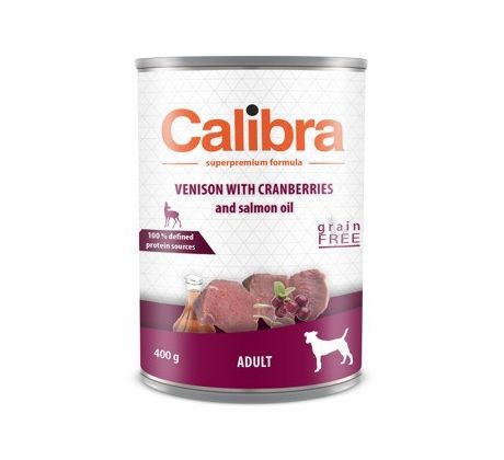 Calibra dog Adult Divina s brusnicami 400 g