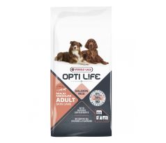 Versele Laga OptiLife Adult Skin Care M/MAX losos ryža 12,5kg