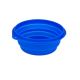 Karlie Silicone travel bowl cestovná miska 0,5 l modrá