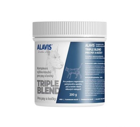 ALAVIS Triple Blend pre psov a mačky plv 200 g