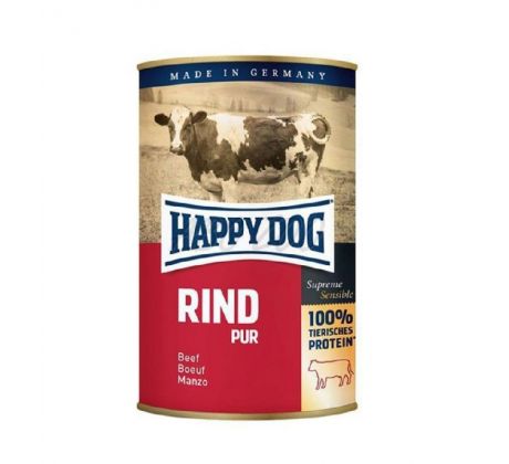 HAPPY DOG Fleisch Pur hovädzie 400 g