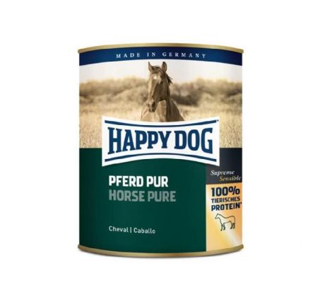 HAPPY DOG Fleisch Pur kôň 400 g