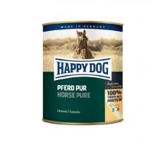HAPPY DOG Fleisch Pur kôň 800 g