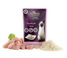 NUEVO CAT Kitten kaps. Poultry with Rice 85 g