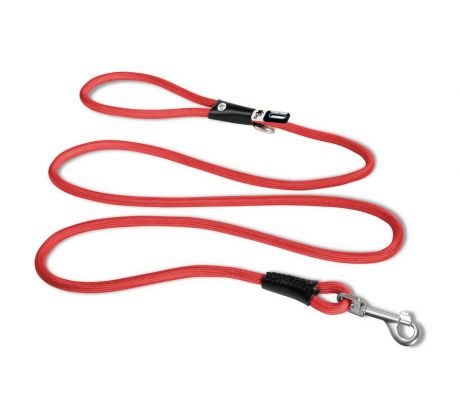 CURLI Stretch Comfort Leash L 1x180 cm červená