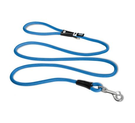 CURLI Stretch Comfort Leash M 0,8x180 cm modrá