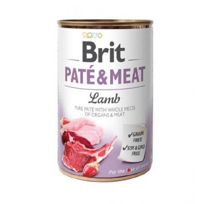 Brit Paté Meat Lamb 400 g