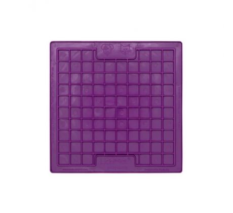 LickiMat Playdate lízacia podložka 20x20 cm fialová