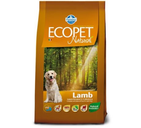 Farmina ECOPET adult M lamb 12+2 kg