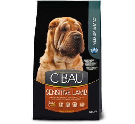Farmina CIBAU dog adult sensitive lamb M/MAX 2,5kg