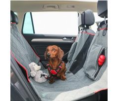 Autopoťah / autosedačka pre psa KONG 2-In-1 Bench Seat Cover & Hammock