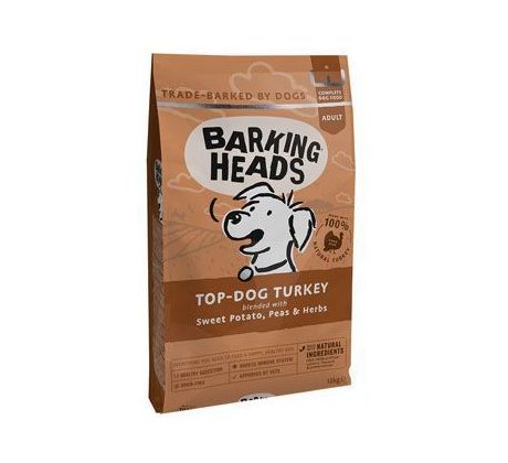 Barking Heads Top Dog Turkey GF 12 kg