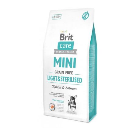 Brit Care Mini Grain Free Light & Sterilised 2 kg