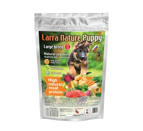Larra Nature Puppy Large Breed 28/18 - 12kg