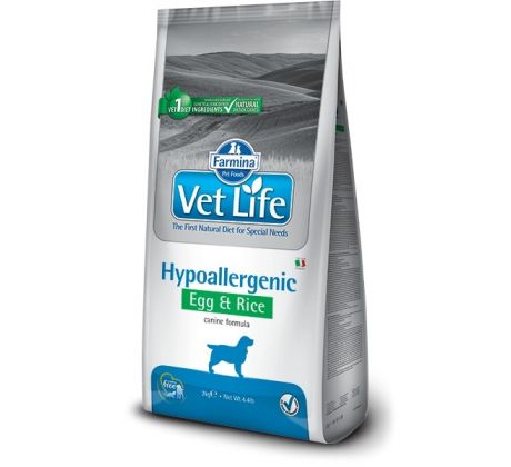 Farmina Vet Life dog Hypoallergenic egg & rice - 2 kg