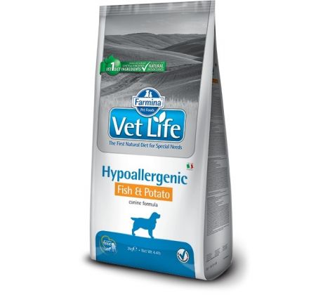 Farmina Vet Life dog Hypoallergenic fish & potato 2 kg