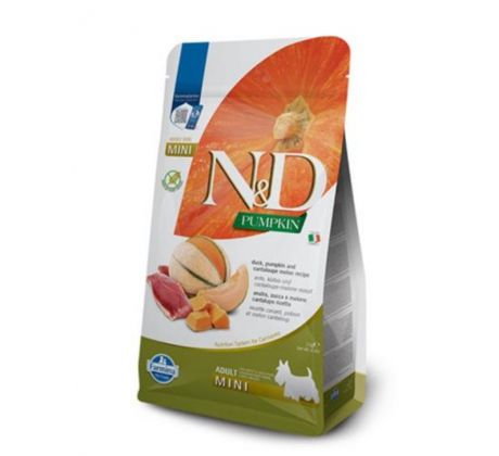 Farmina N&D - adult mini, duck & cantaluope 2 kg
