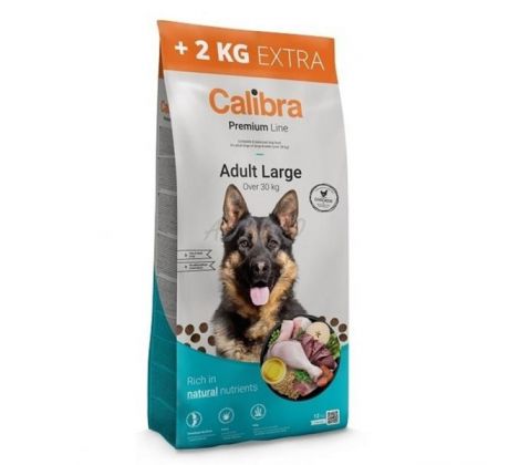 Calibra Dog Premium Line Adult Large 12 + 2 kg
